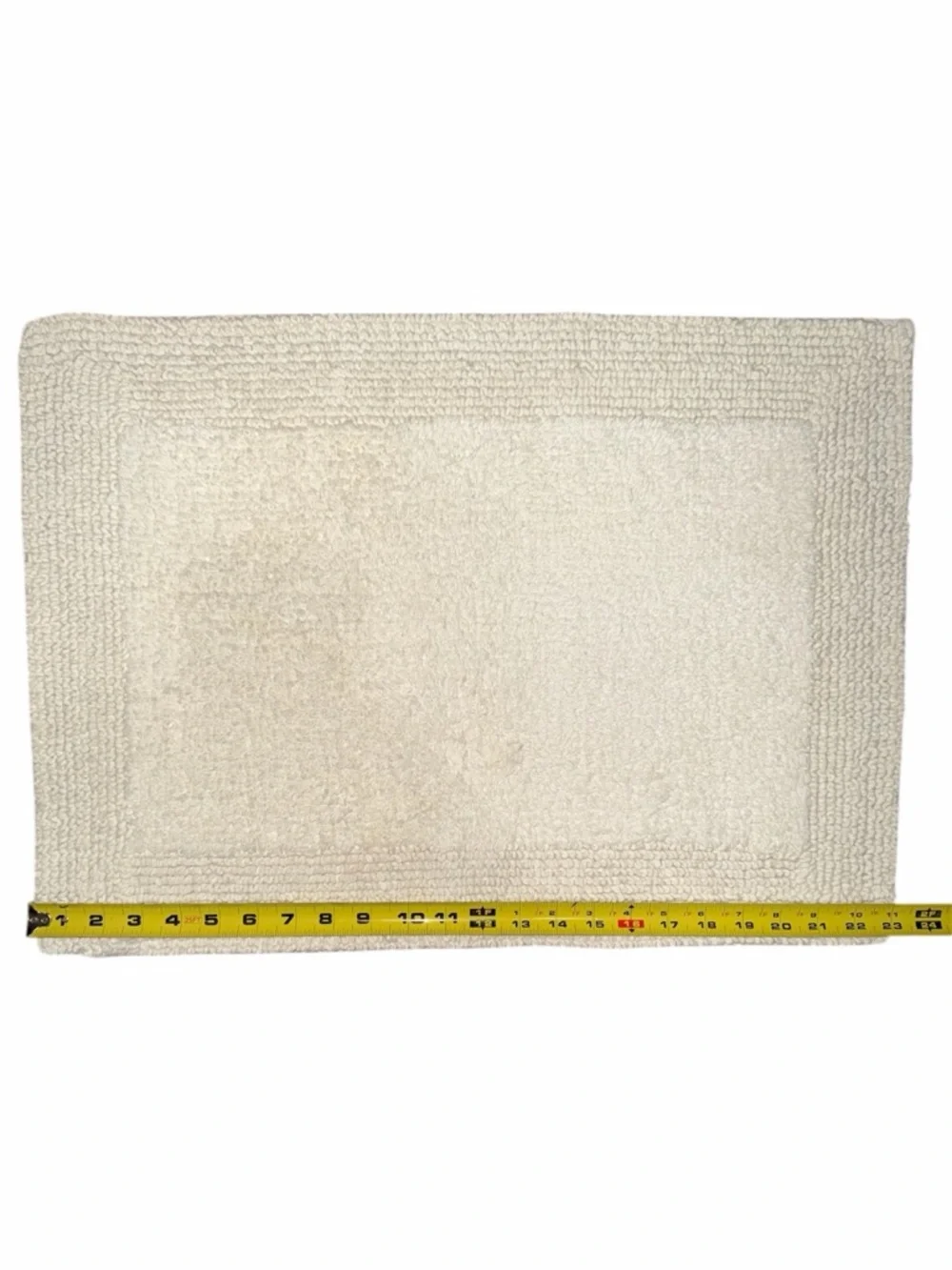 Neutral Cream Bath Rug Set